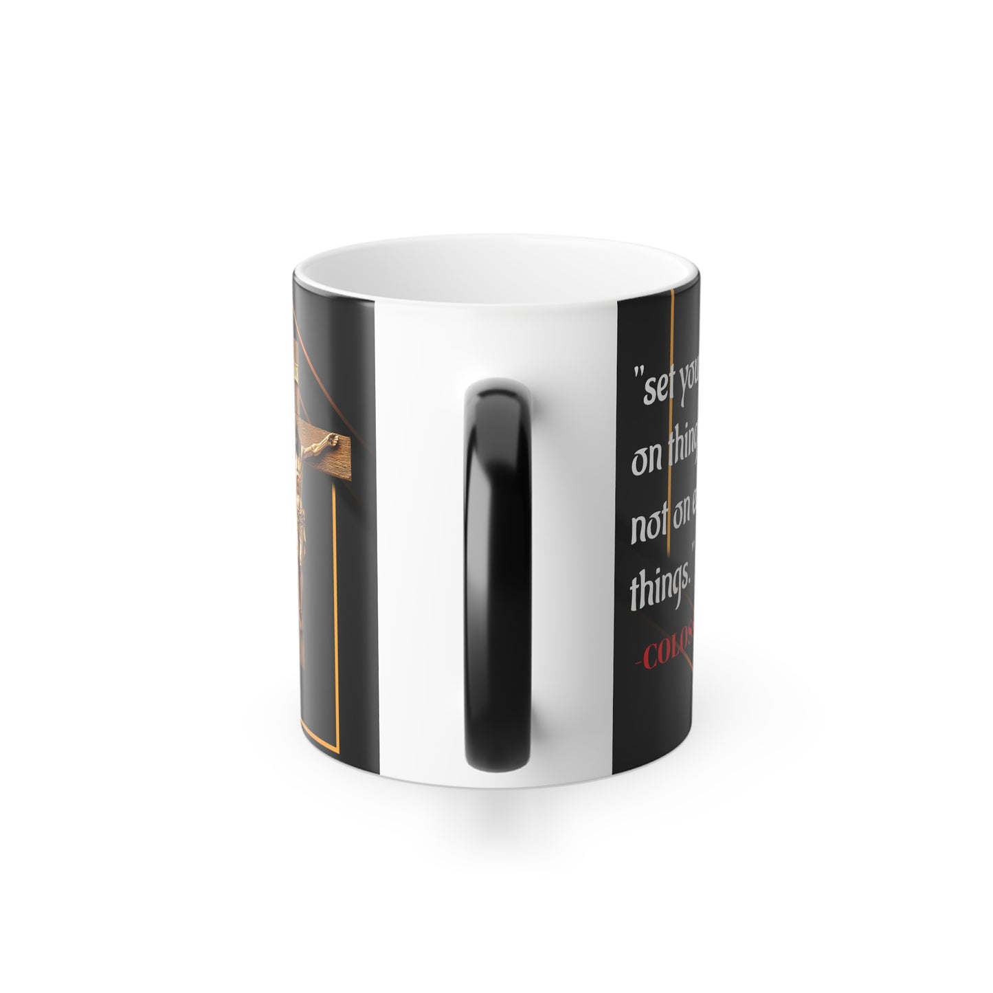Color Morphing Motivational Mug, Inspirational Gift for Dreamers, Change with Heat, Perfect for Coffee Lovers, Unique Present