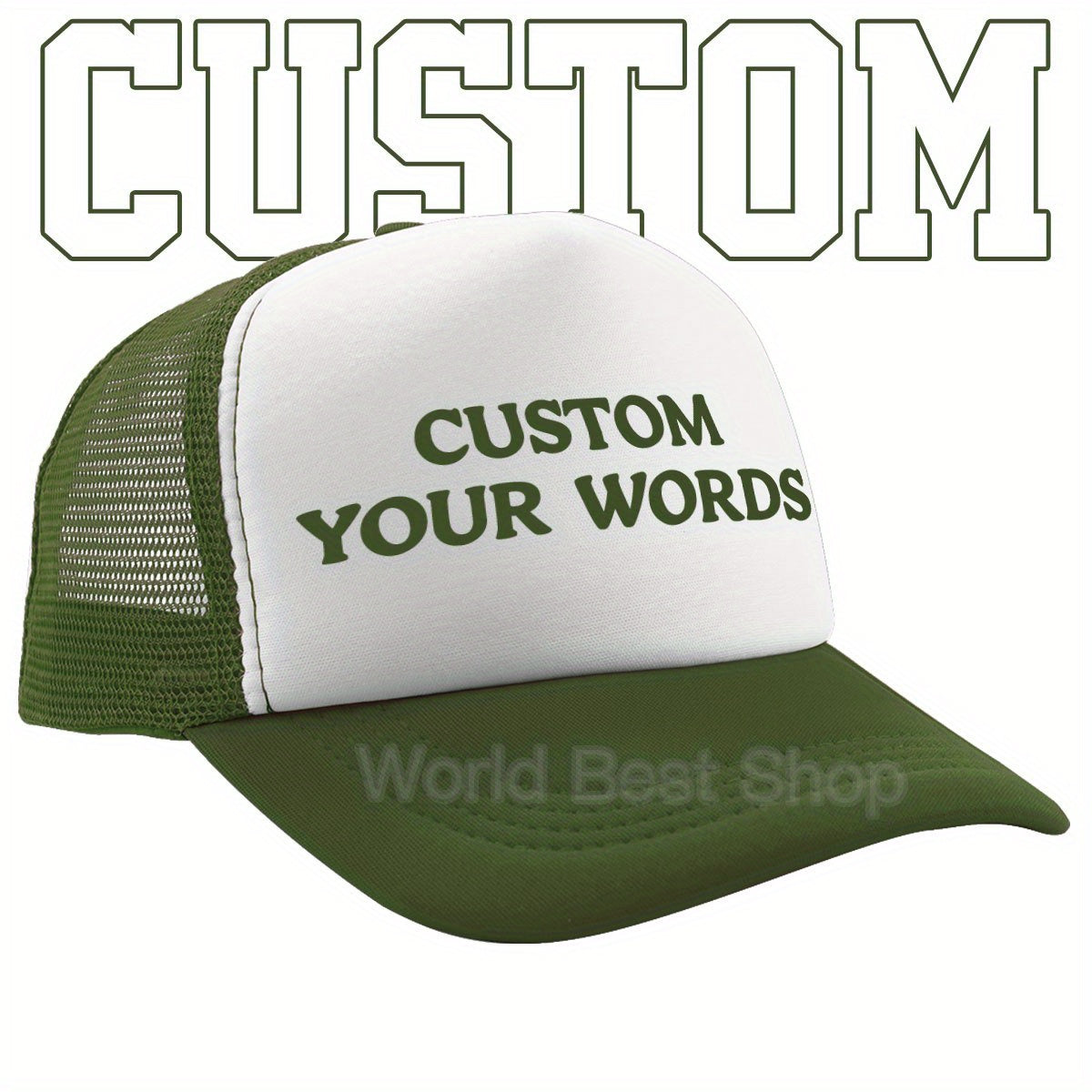 Customizable Baseball Cap
