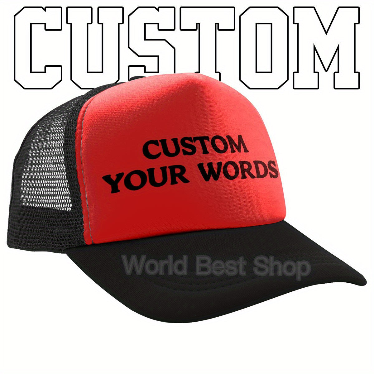 Customizable Baseball Cap