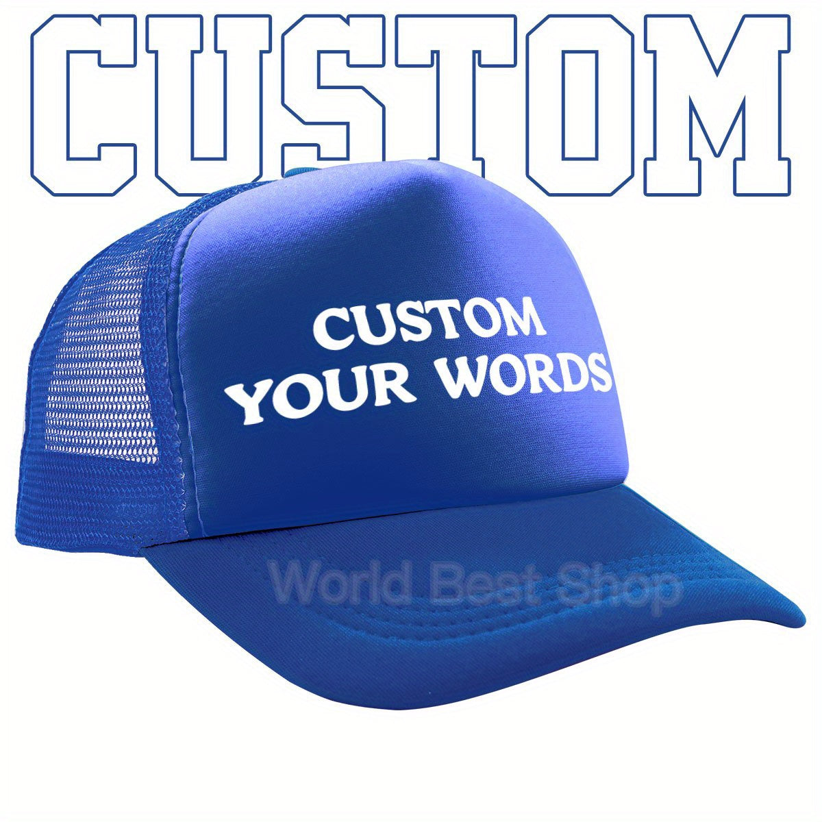 Customizable Baseball Cap