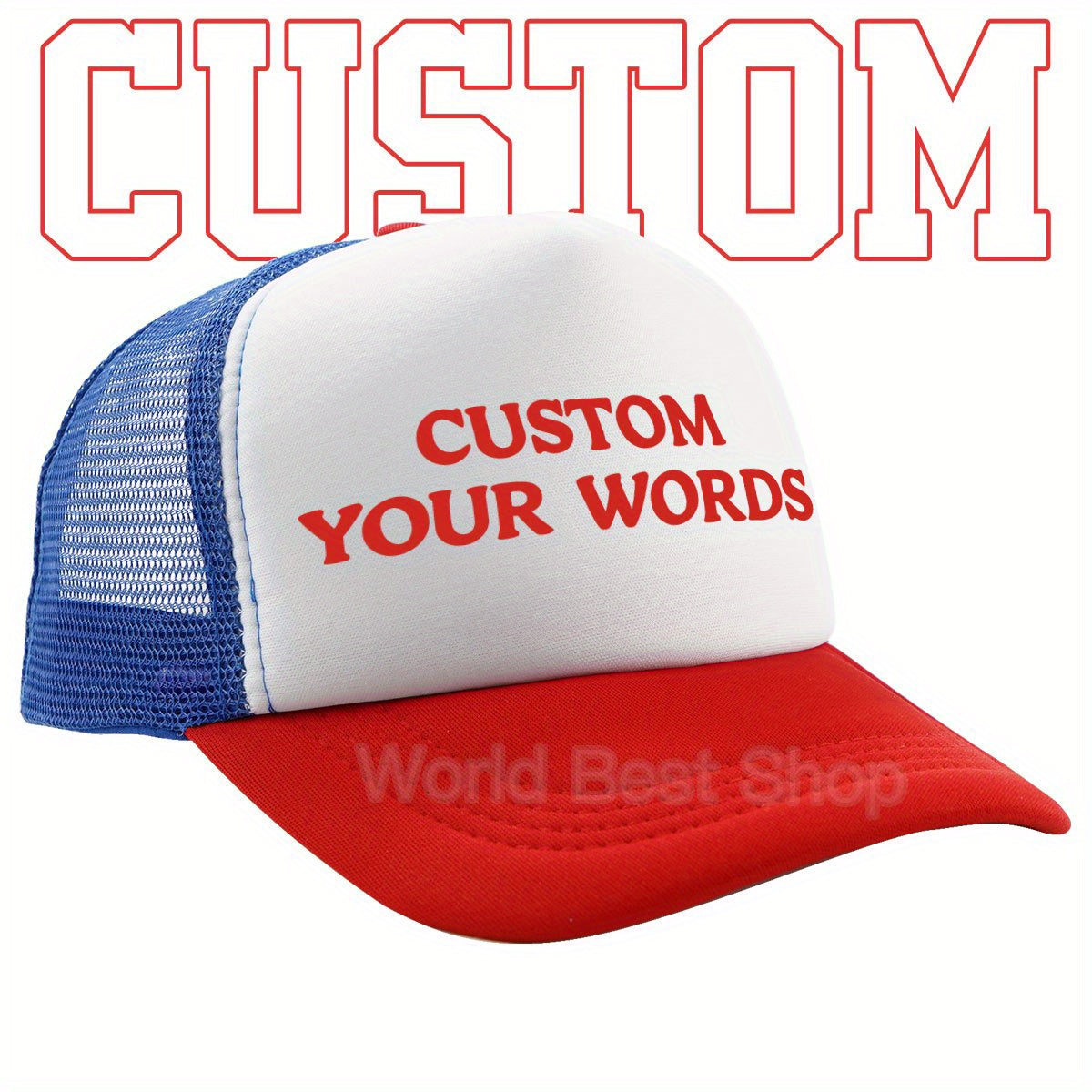 Customizable Baseball Cap
