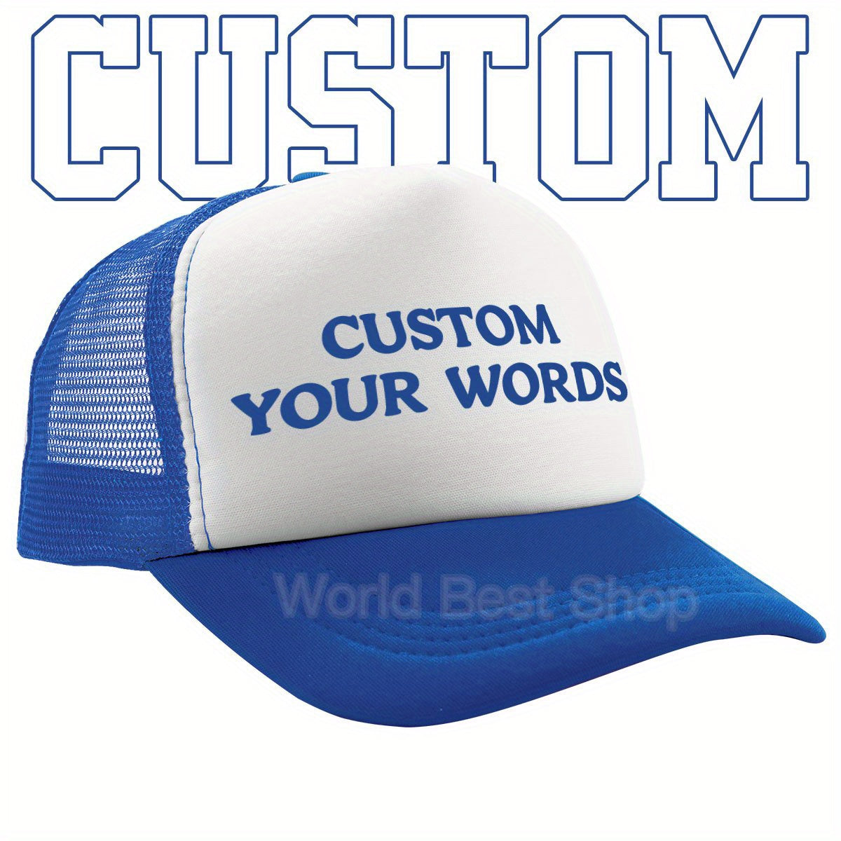 Customizable Baseball Cap