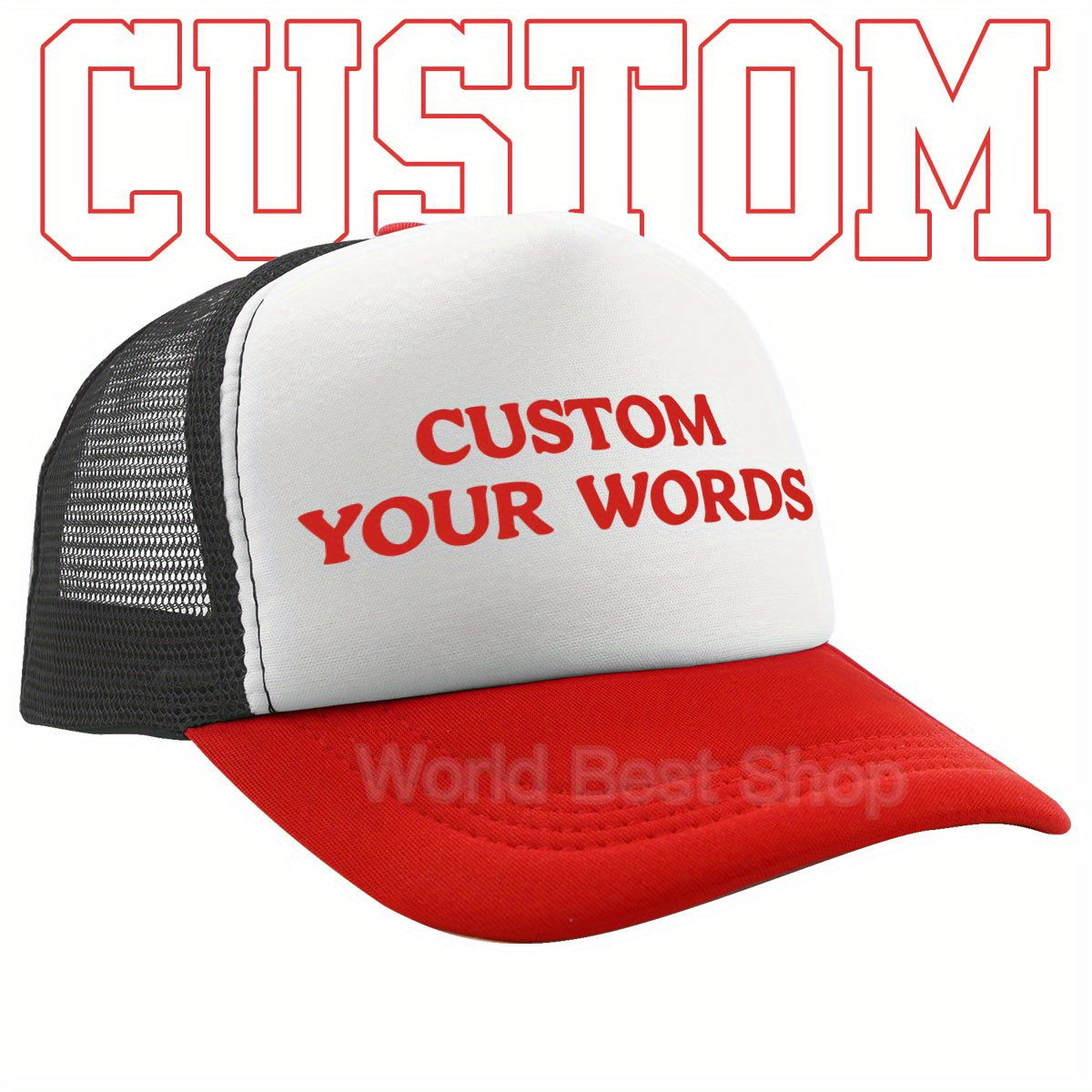 Customizable Baseball Cap