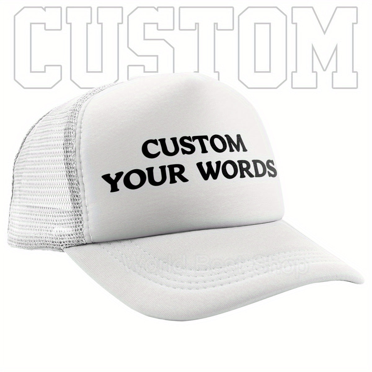 Customizable Baseball Cap