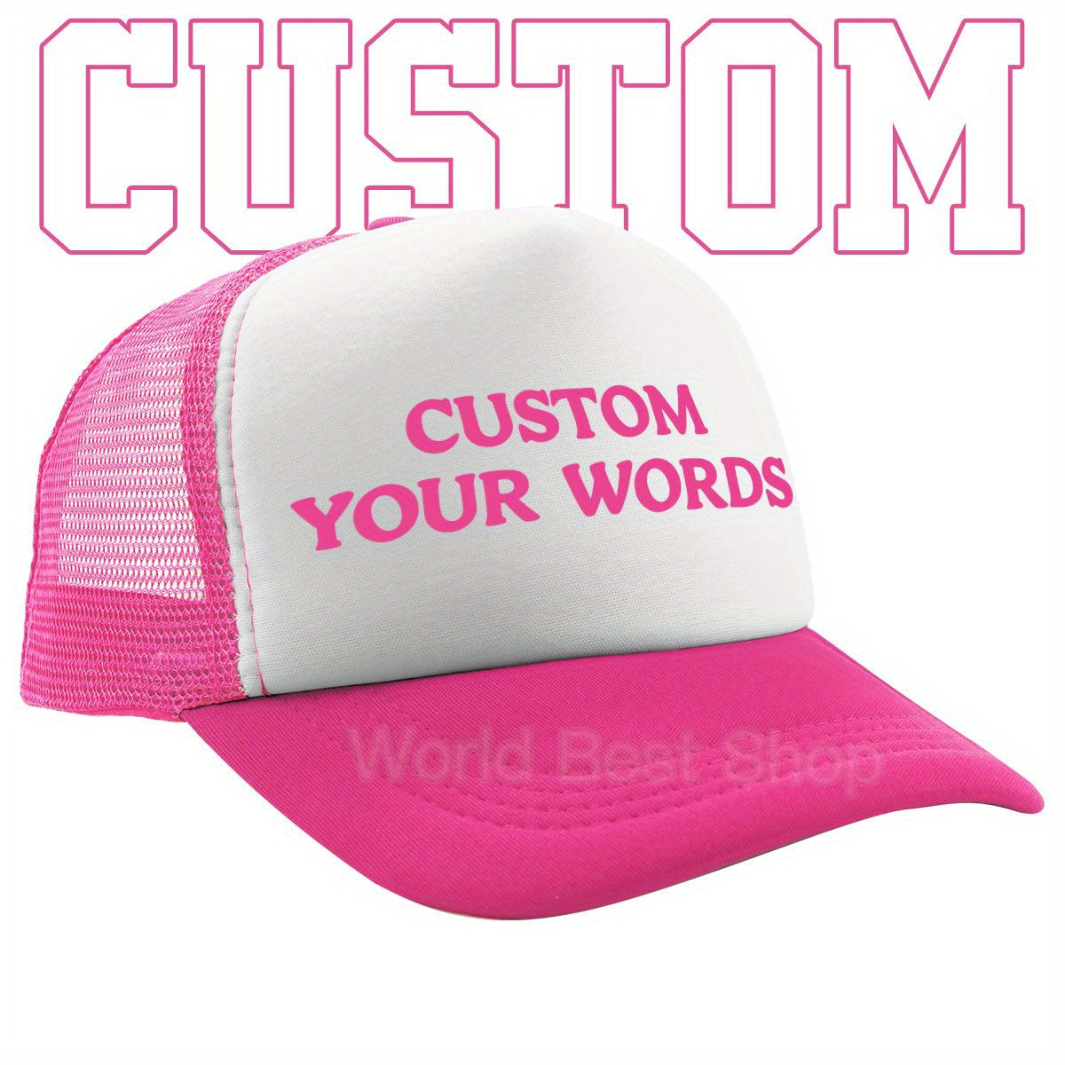 Customizable Baseball Cap
