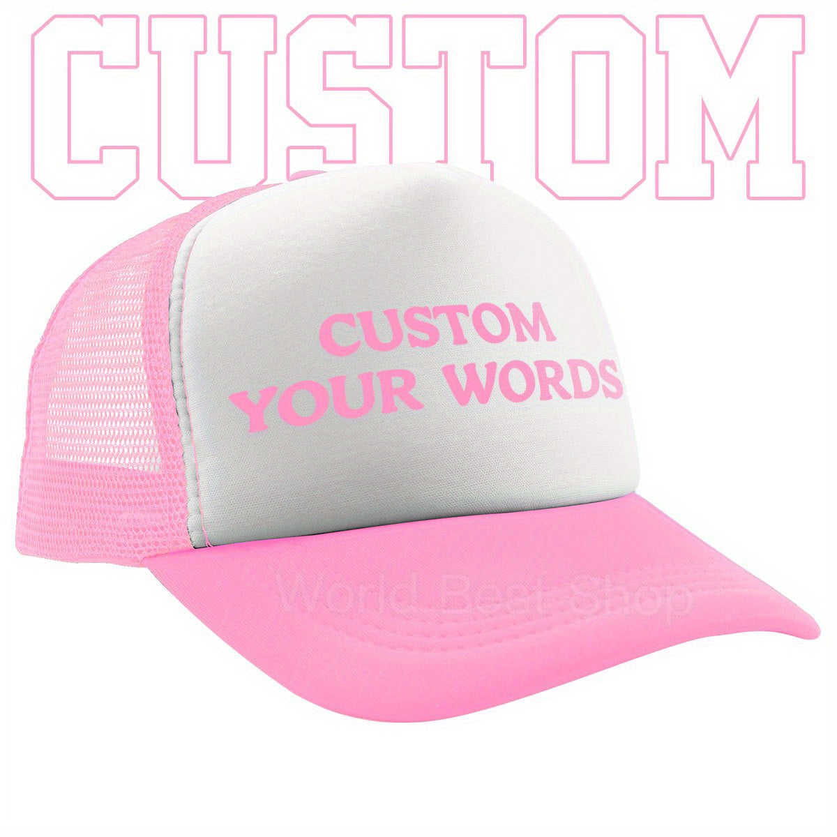 Customizable Baseball Cap