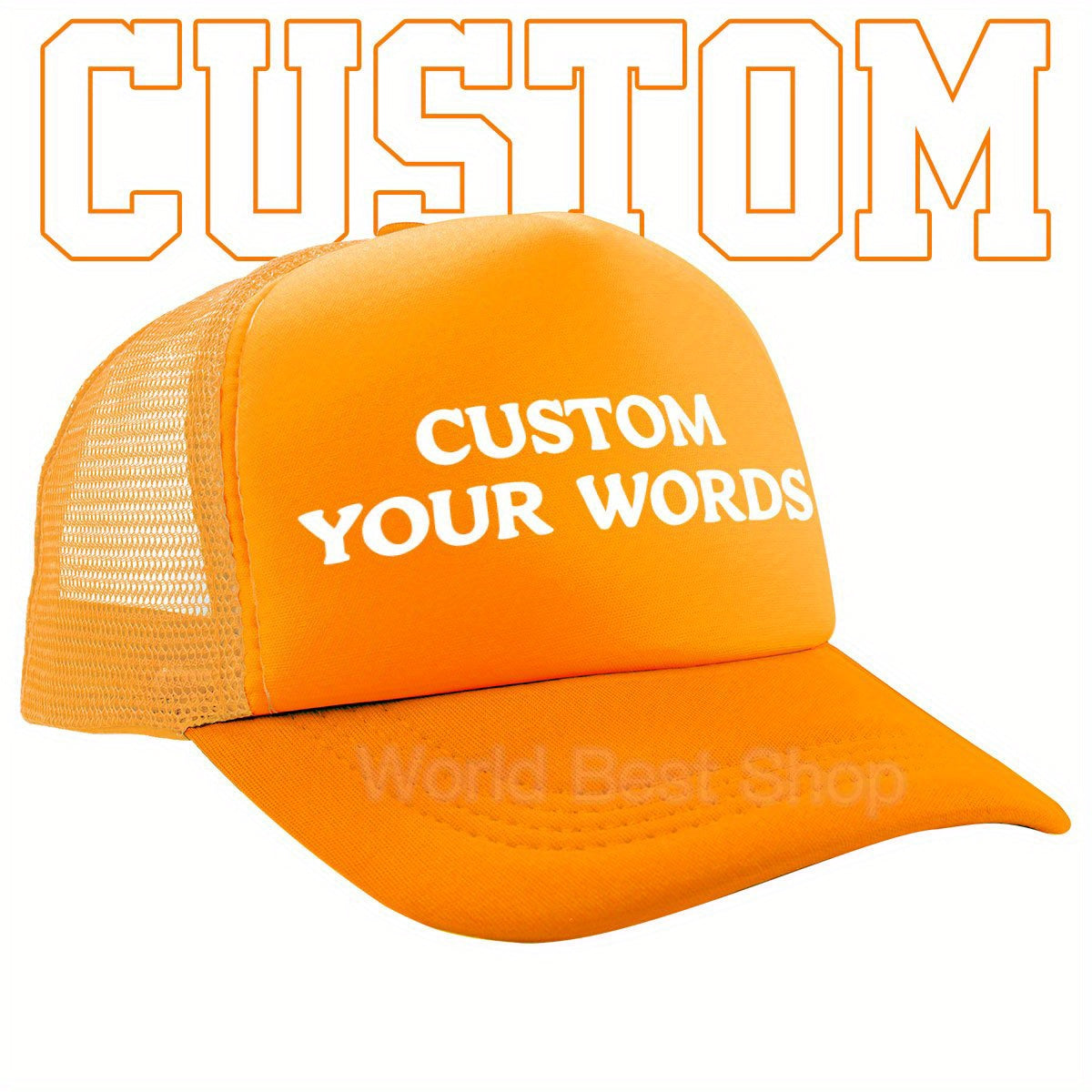 Customizable Baseball Cap