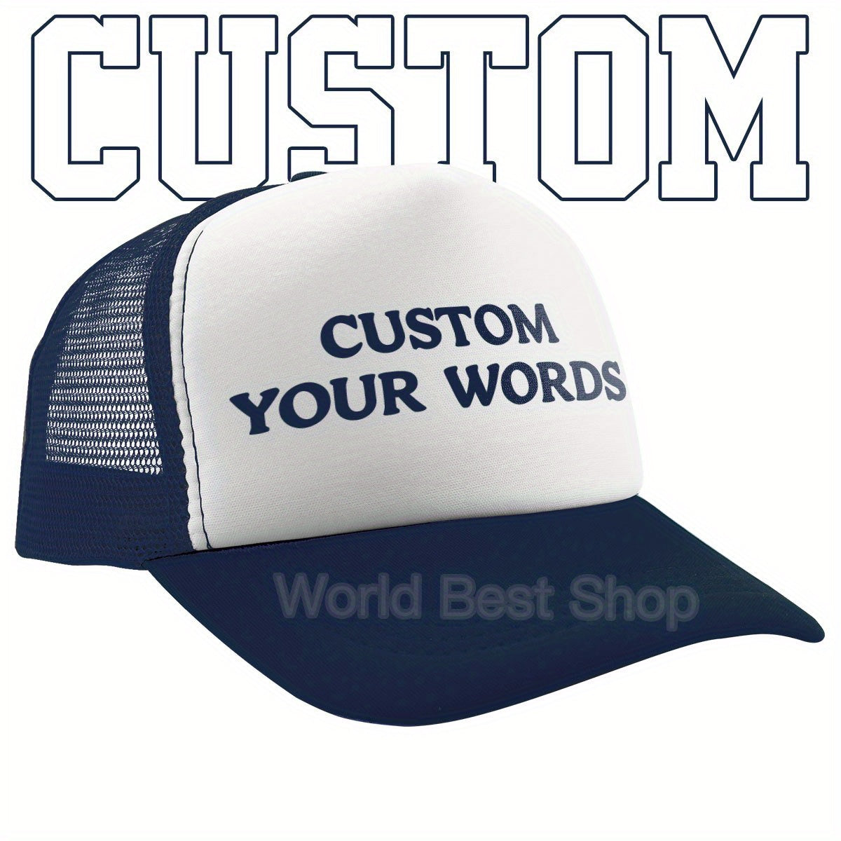 Customizable Baseball Cap