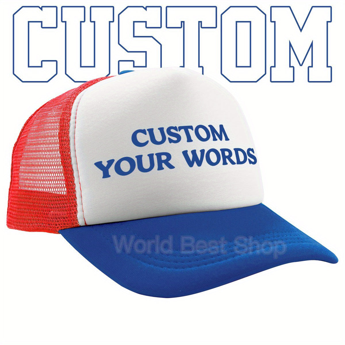 Customizable Baseball Cap