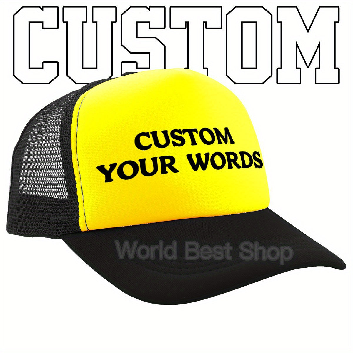 Customizable Baseball Cap
