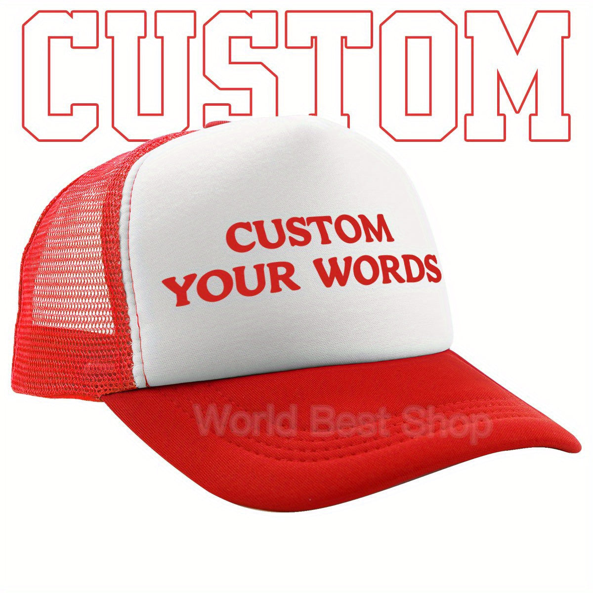 Customizable Baseball Cap