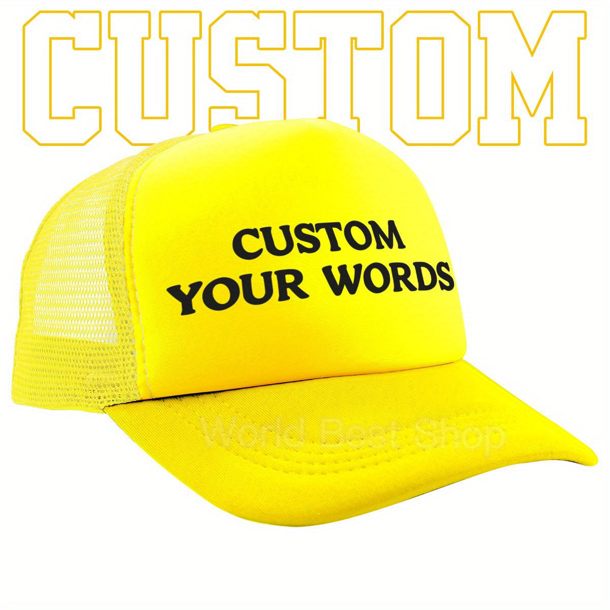 Customizable Baseball Cap