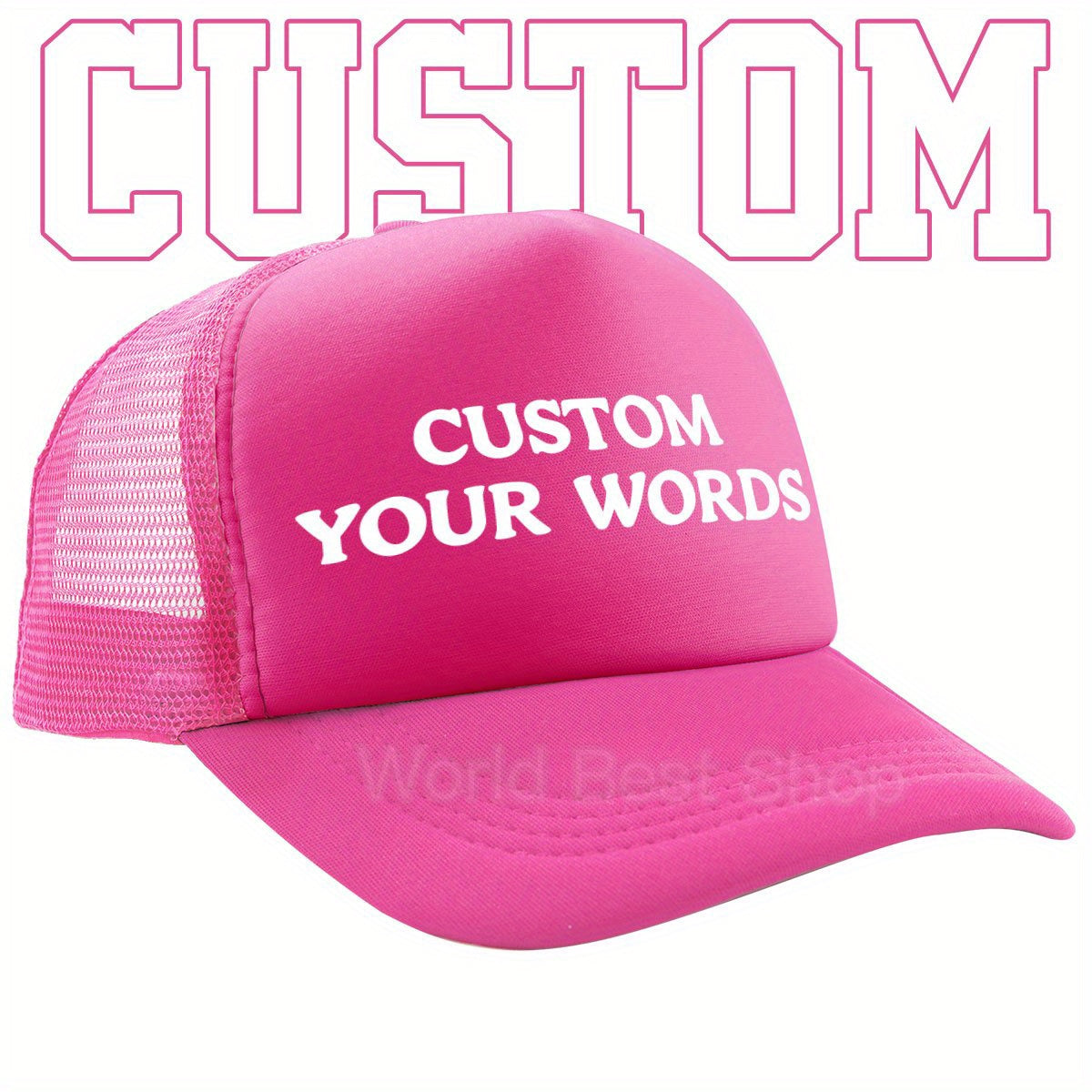 Customizable Baseball Cap