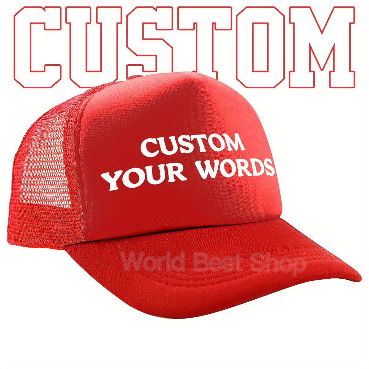 Customizable Baseball Cap