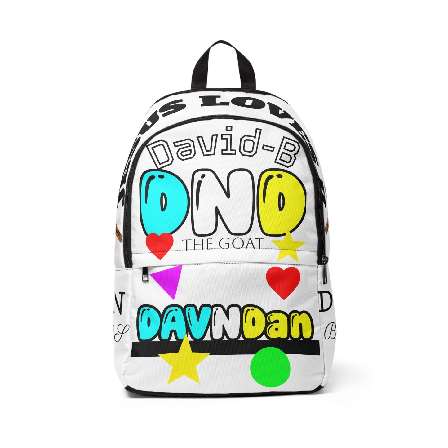DavNDan Unisex Backpack for Everyday Use, School Bag, Trendy Travel Backpack, Gift for Students.