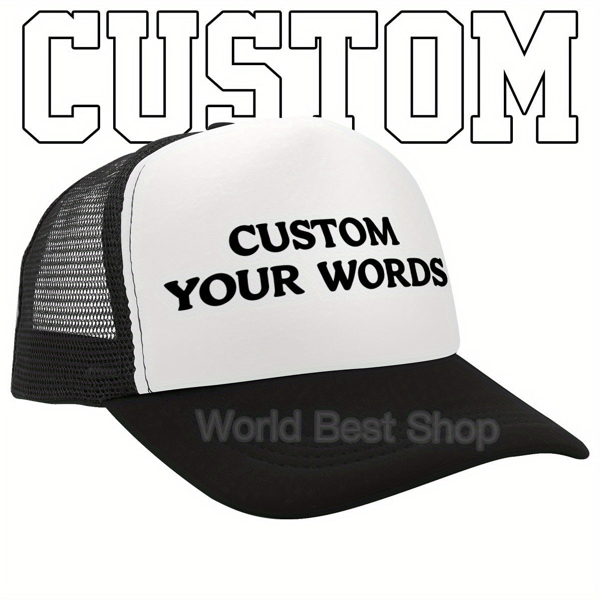 Customizable Baseball Cap