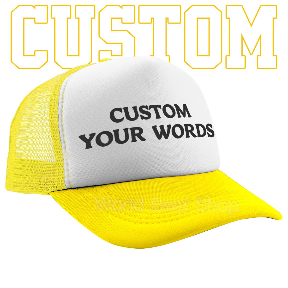 Customizable Baseball Cap